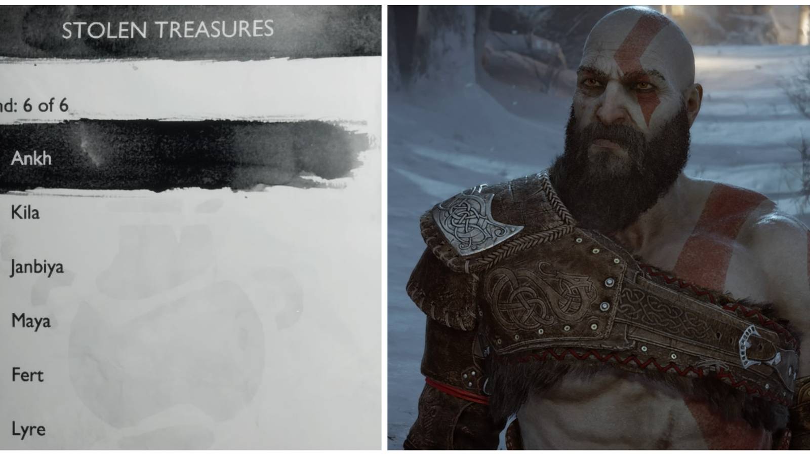 Where To Find All The Stolen Treasures in God of War Ragnarok Kratos
