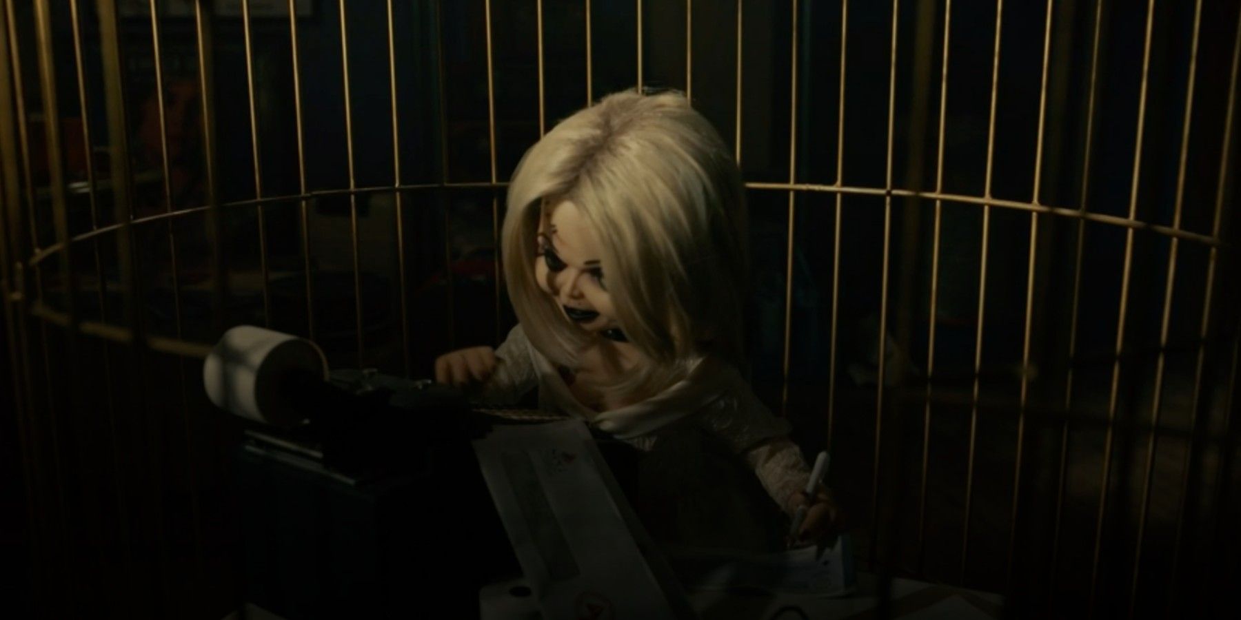 Jennifer Tilly's spirit in Tiffany doll in Chucky season 2