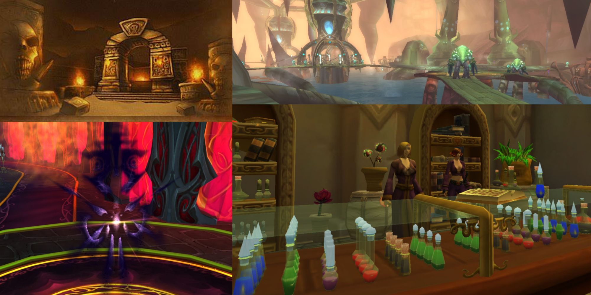 title image raid consumes interior alch shop ssc muru in sunwell zf loading screen