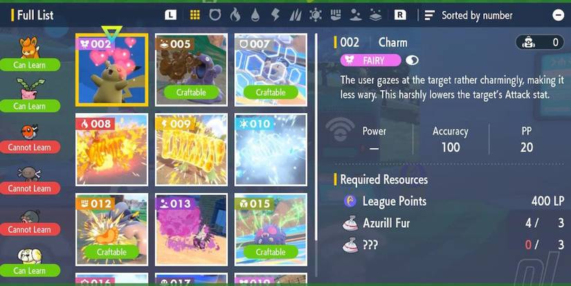 TM Crafting In Pokemon Scarlet & Violet