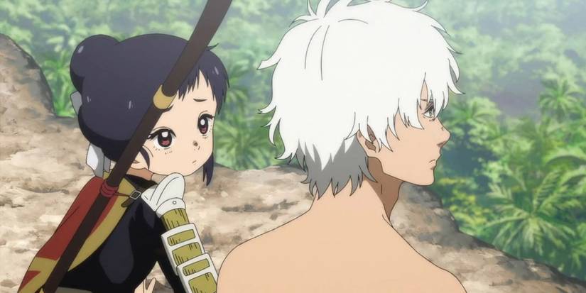 To Your Eternity - Hisame Looking At Fushi Concerningly