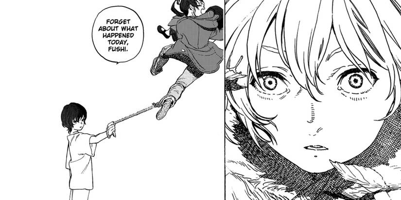 To Your Eternity - The Man In Black As A Human Freezing Mimori And Horitoshi