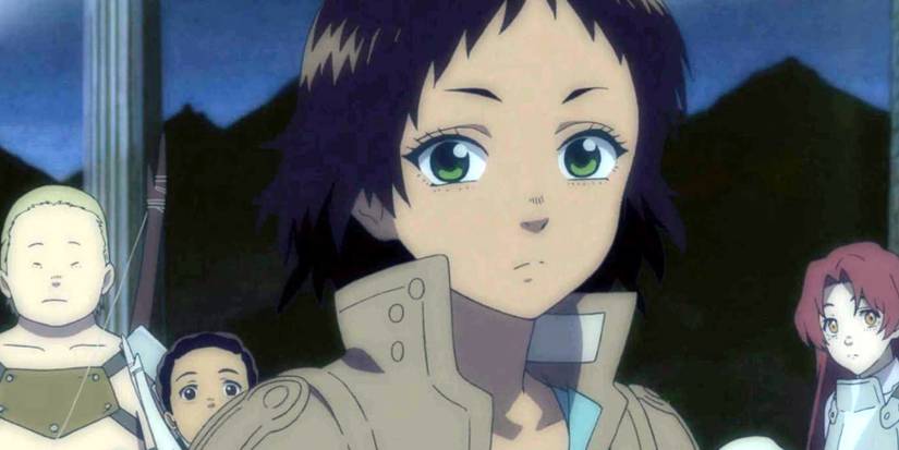 To Your Eternity - Tonari And Gang Of Friends Looking At Camera