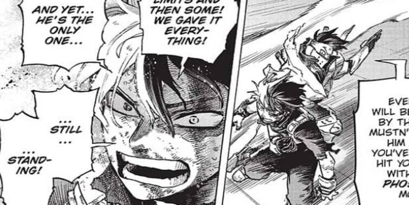 Todoroki vs dabi my hero academia 374