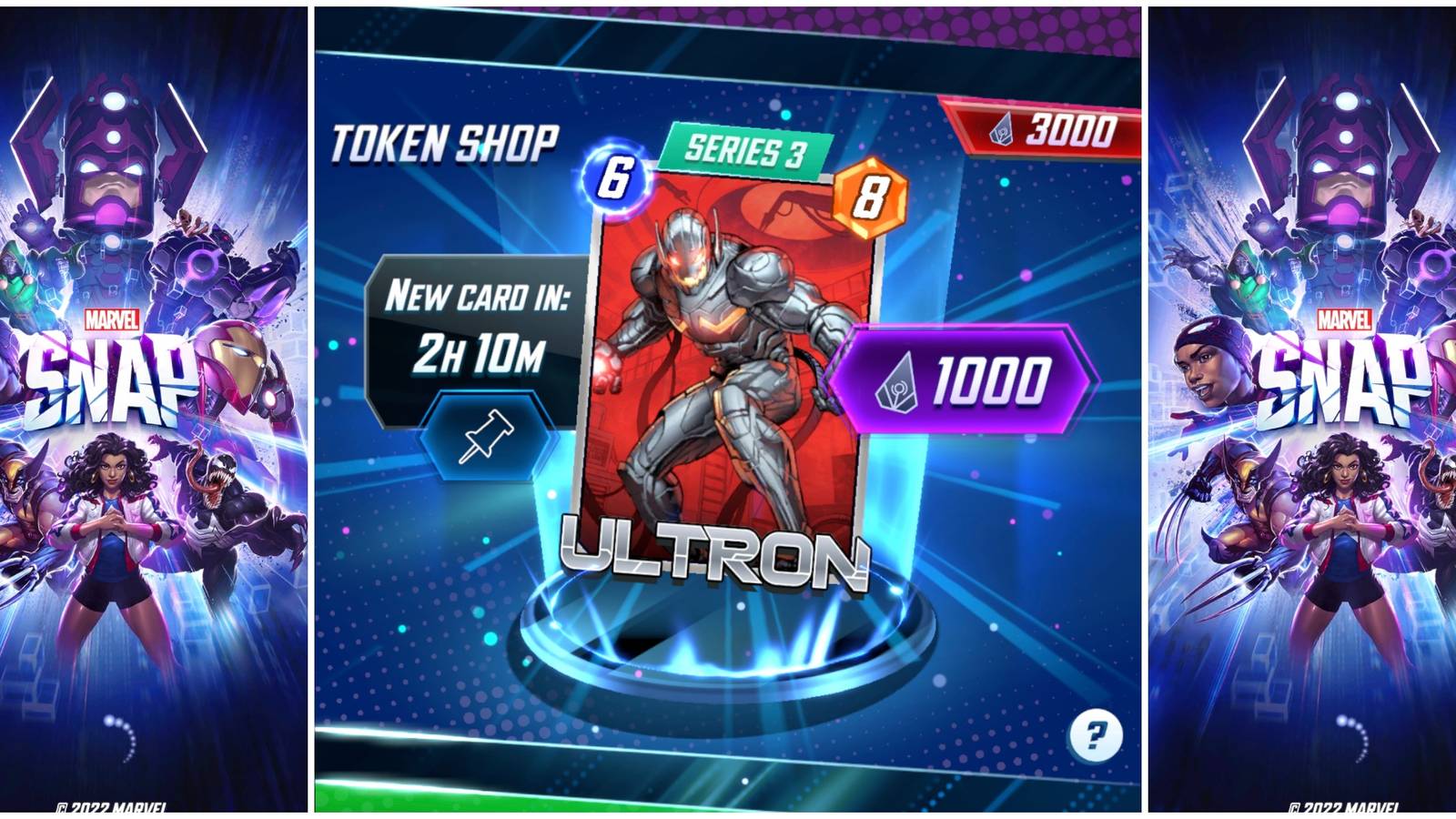 token shop ultron series 3 marvel snap