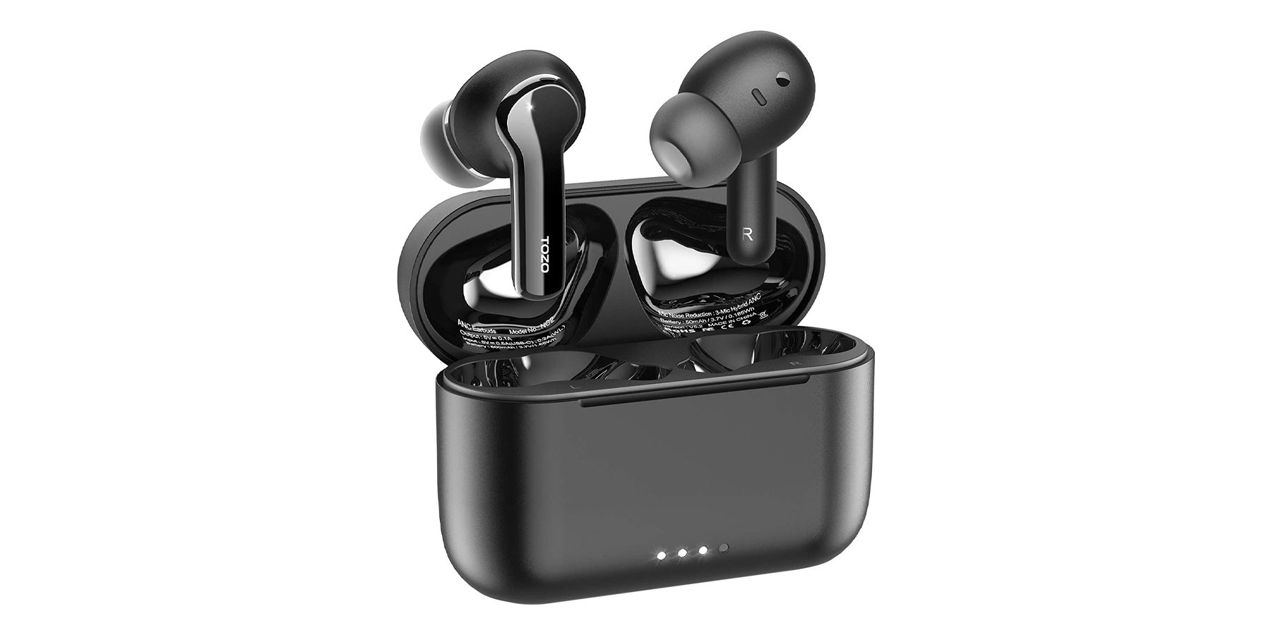 TOZO NC2 Hybrid Active Noise Cancelling Wireless Earbuds