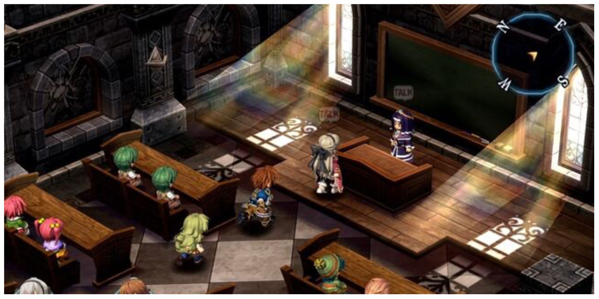 a scene from Sunday School Guest Lecturer sub quest in The Legend Of Heroes: Trails From Zero