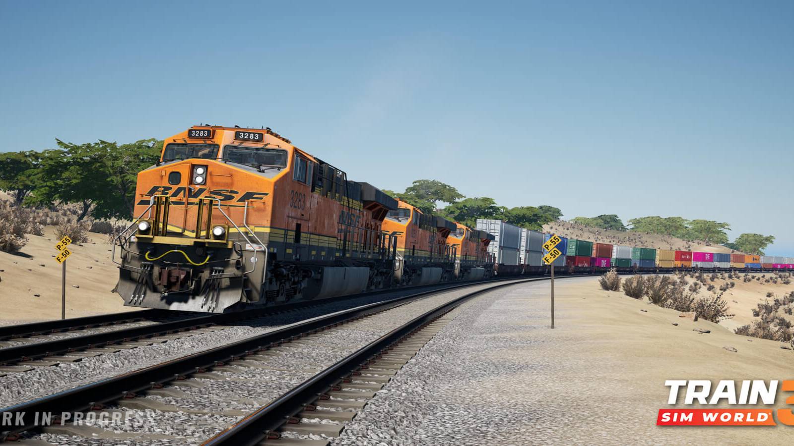 Train in Train Sim World 3