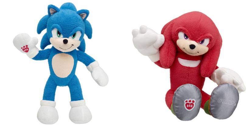 sonic the hedgehog build-a-bear