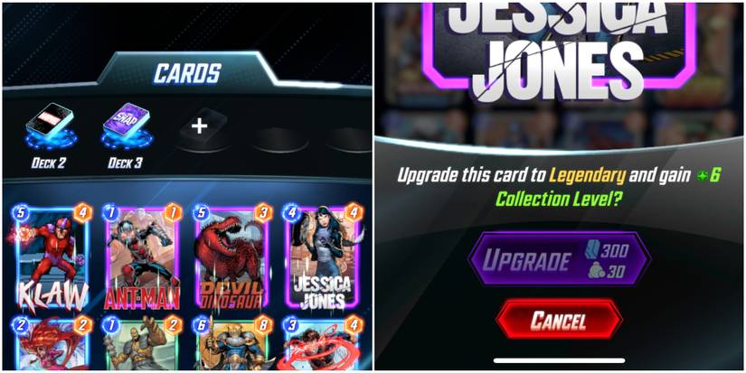 upgrading card marvel snap jessica jones