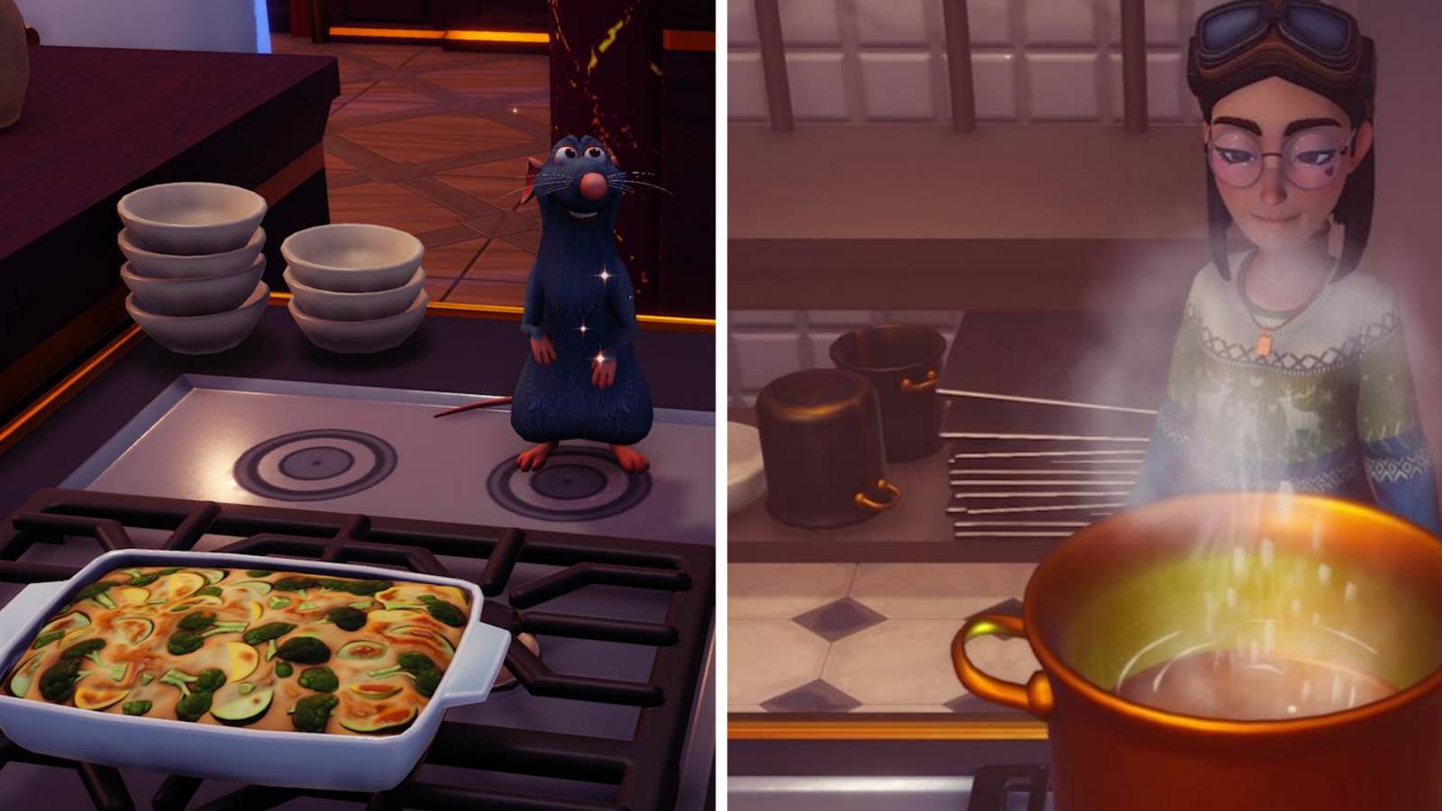 cooking a veggie casserole