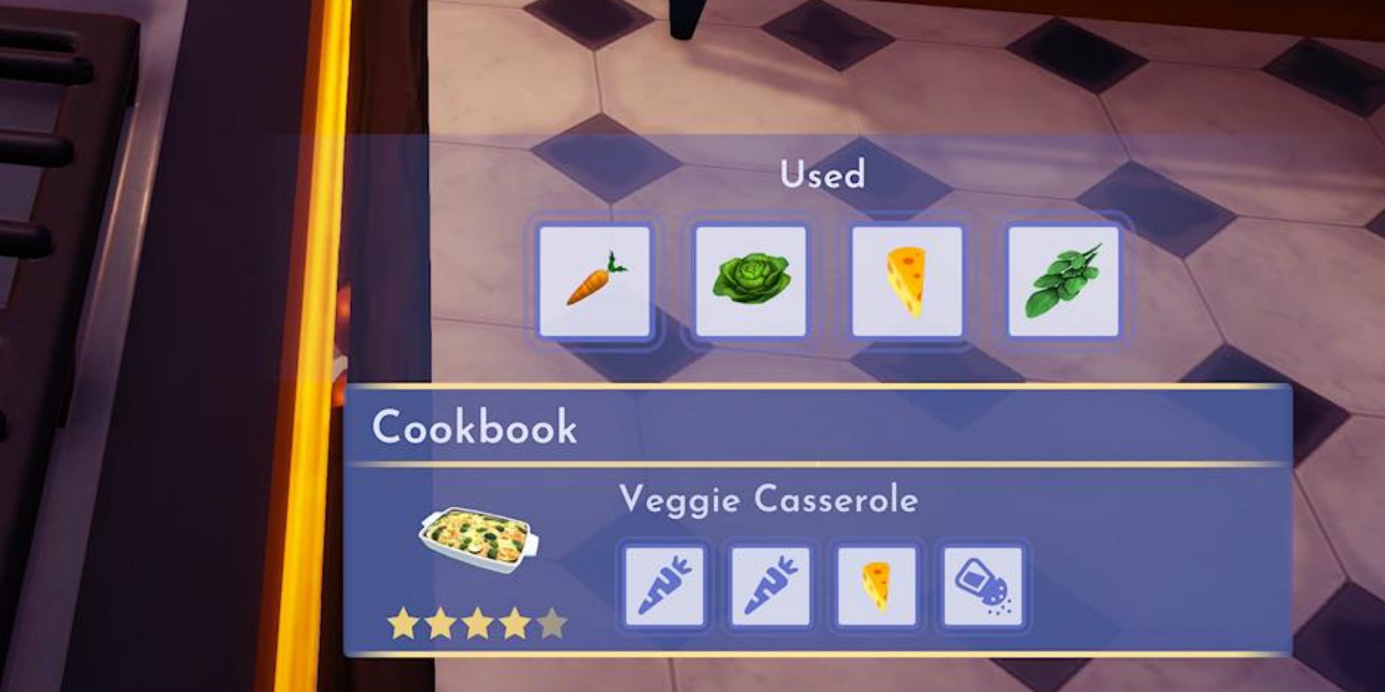 cookbook recipe for veggie casserole