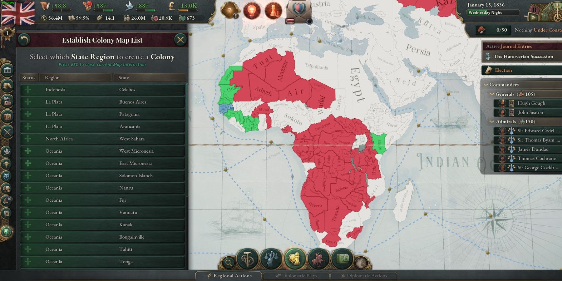 Victoria 3 Establish Colony Screen