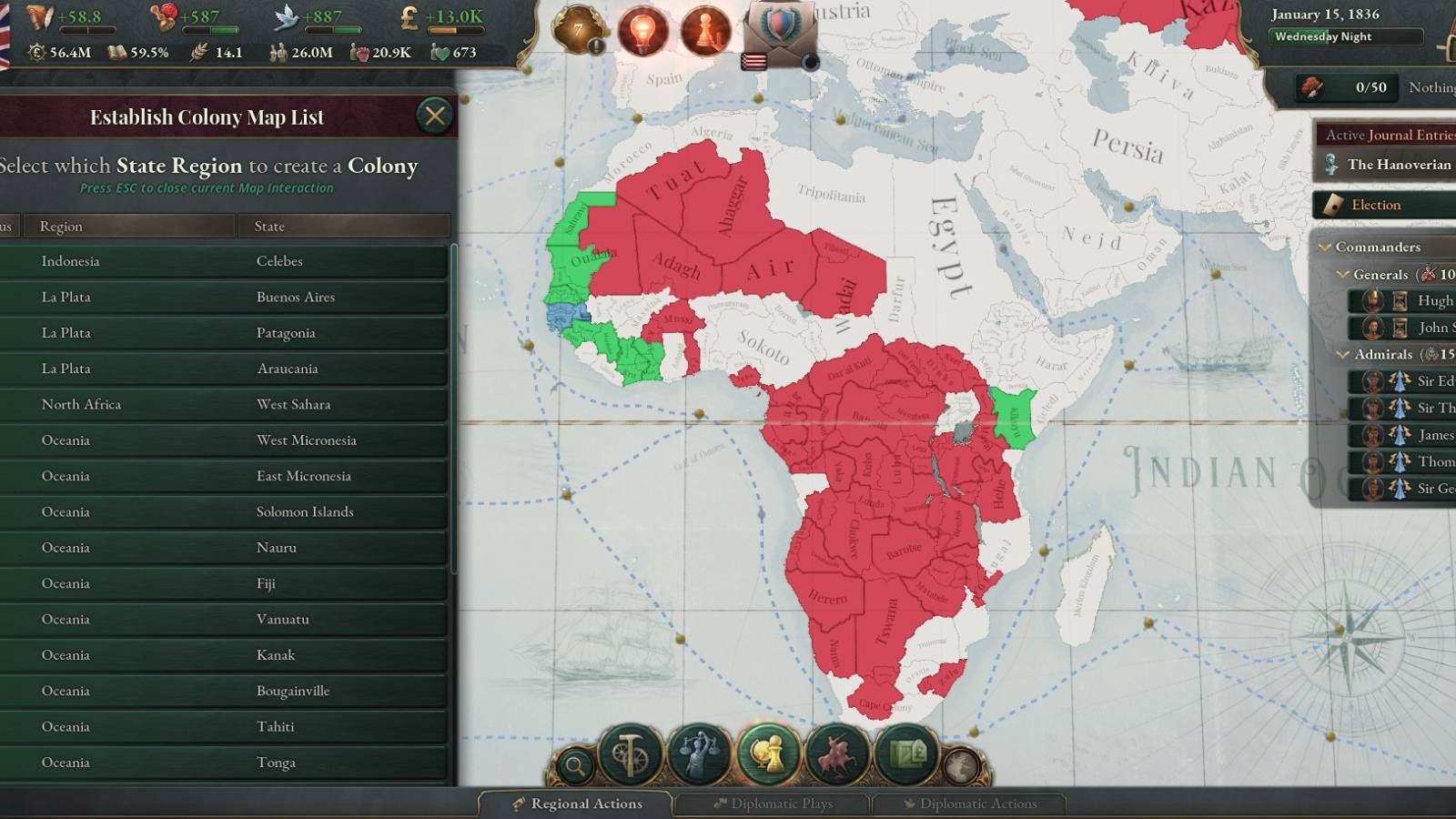 Victoria 3 Establish Colony Screen