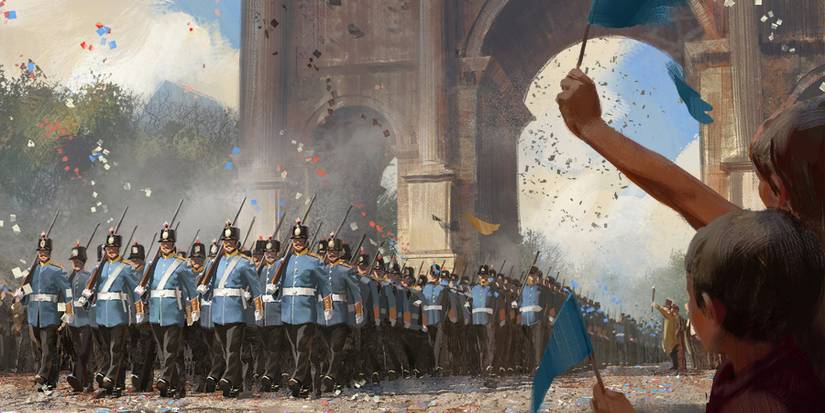 Victoria 3 Triumphal Arch loading screen