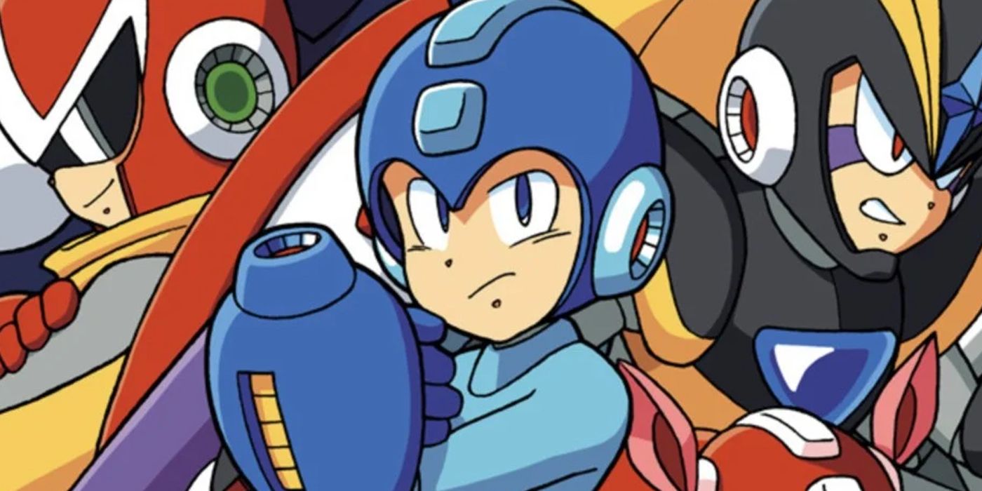 Video Game Teleporting Characters Mega Man