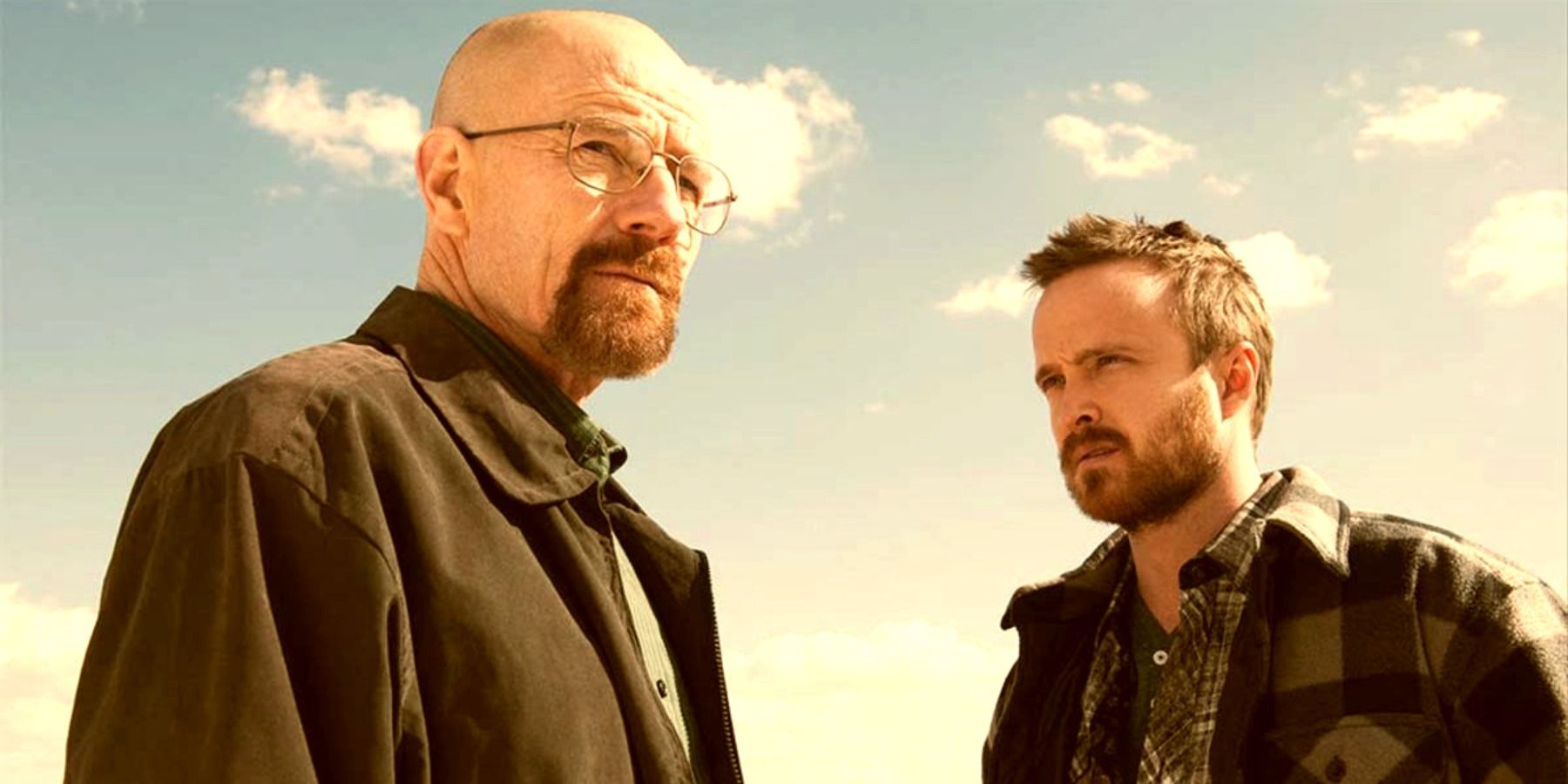 Breaking Bad's Walter White and Jesse Pinkman with Mexican filter