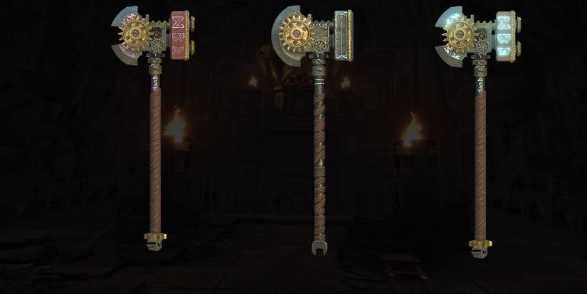 warhammer vermintide cog hammer varitants 