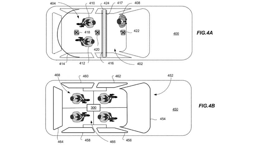warner bros inter car multiplayer system patent figures