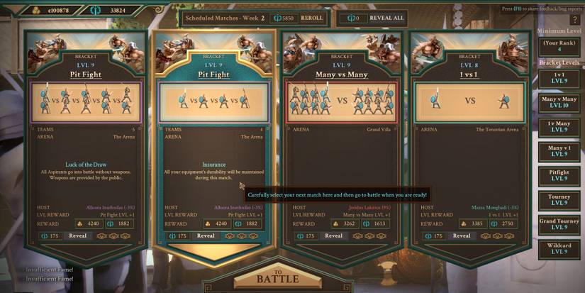 We Who Are About To Die Matches-1