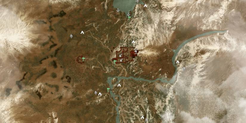 Witcher 3 Kaer Morhen Map