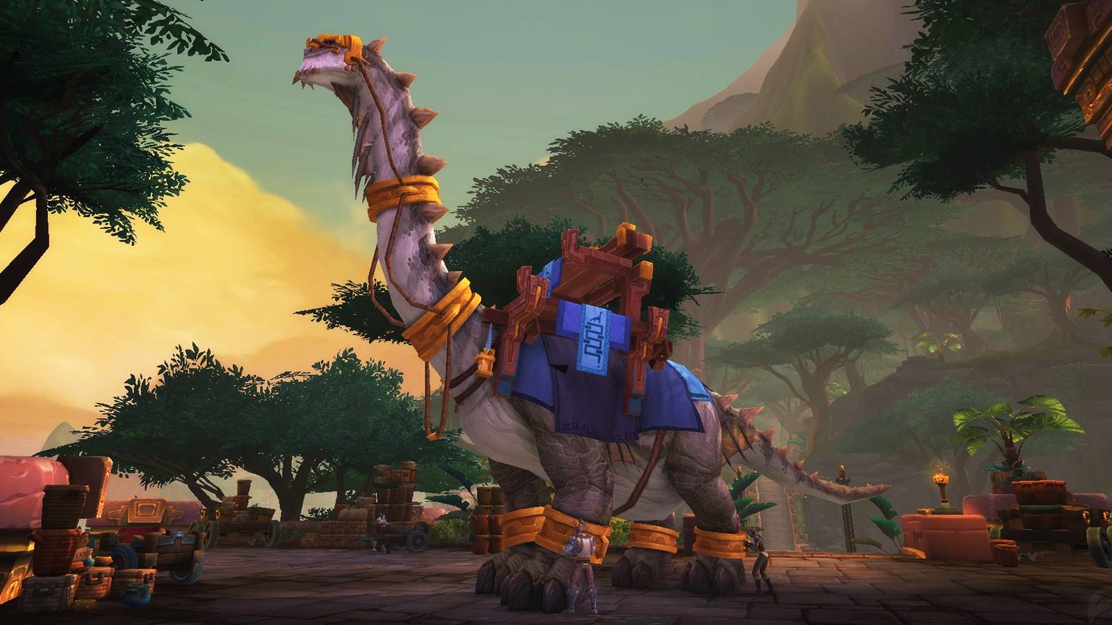 wow world of warcraft mighty caravan brutosaur mount players