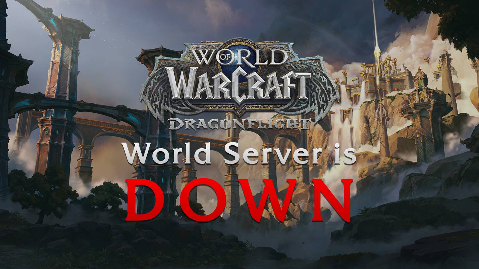 wow world of warcraft dragonflight world server down launch issues boat zeppelin transportation dragon isles