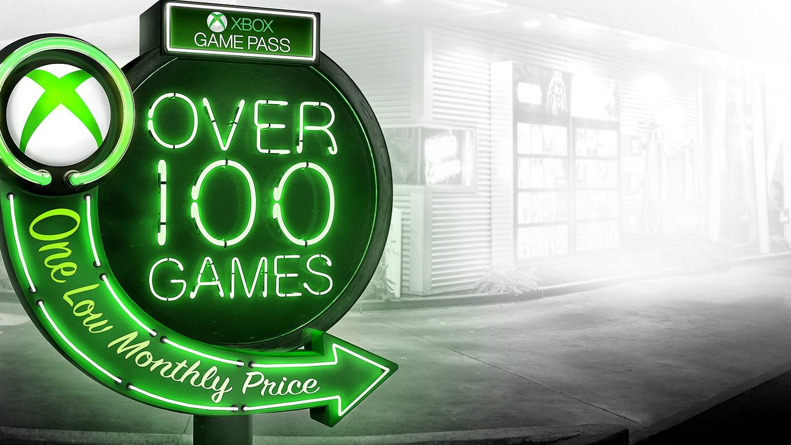 xbox game pass neon sign-1
