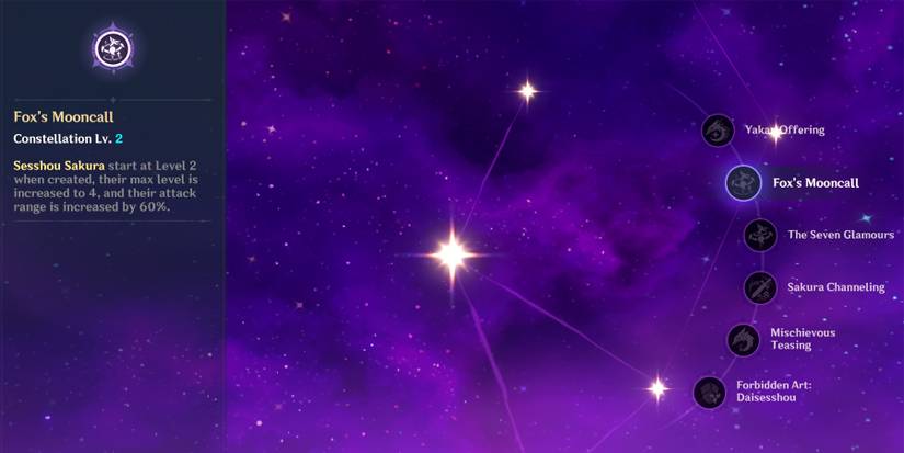 yae miko c2 constellation in genshin impact