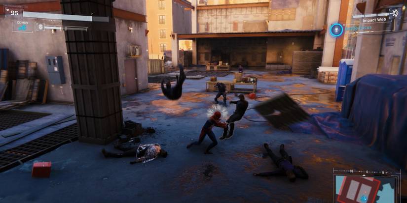 Yank and Throw in Marvels Spider-Man