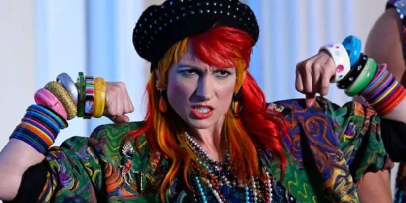 Becky Lynch As Cyndi Lauper In Young Rock