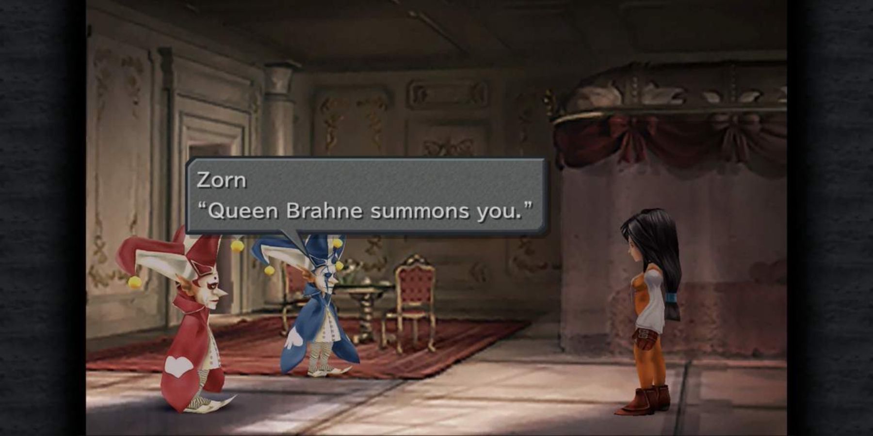 Zorn, Thorn, and Garnet in Final Fantasy 9