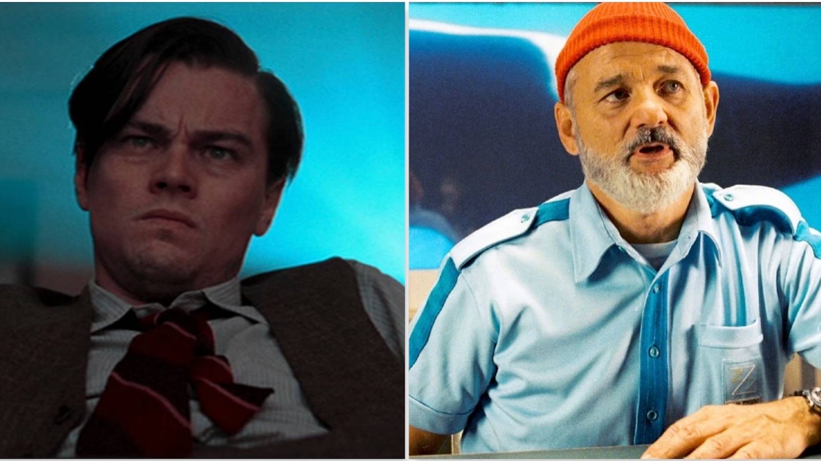 Howard Hughes in The Aviator and Steve Zissou in The Life Aquatic With Steve Zissou