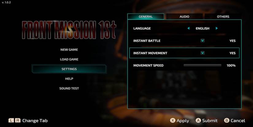 Forefront Main Menu Beginner Tips For Front Mission 1st: Remake