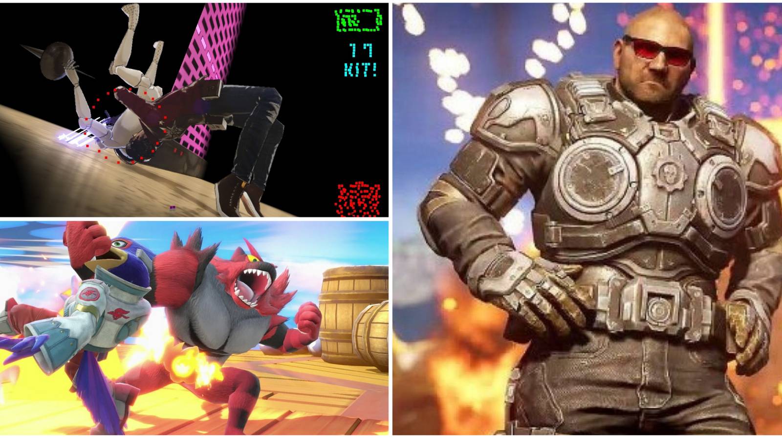 Wrestling in Other Games- No More Heroes 3 Super Smash Bros Ultimate Gears 5