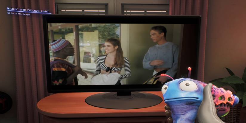 Watching Tammy and The T-rex in High on Life