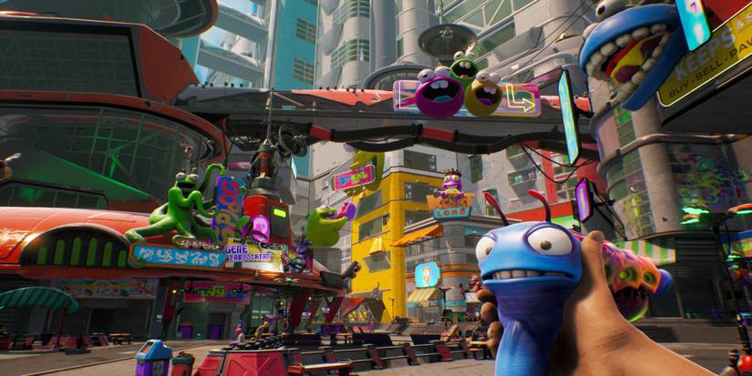 Exploring the world in High on Life 