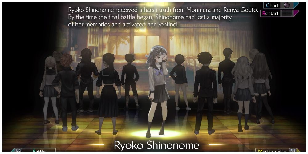 Ryoko Shinonome in 13 Sentinels: Aegis Rim