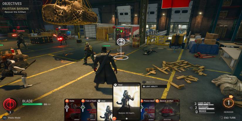 Fighting a battle in Marvel's Midnight Suns