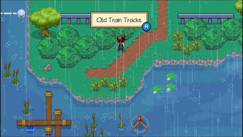 old train tracks sports story