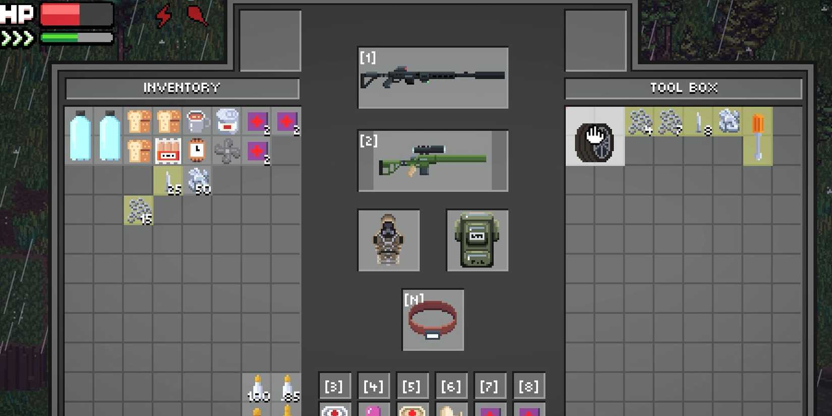 zero sievert loot screen 