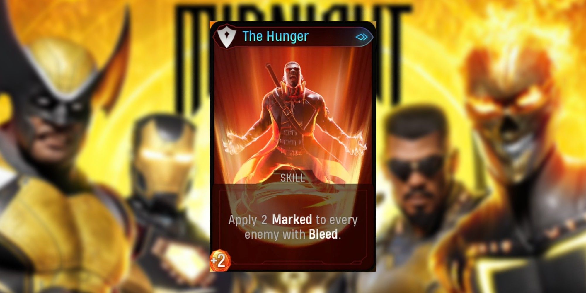 the hunger card in midnight suns