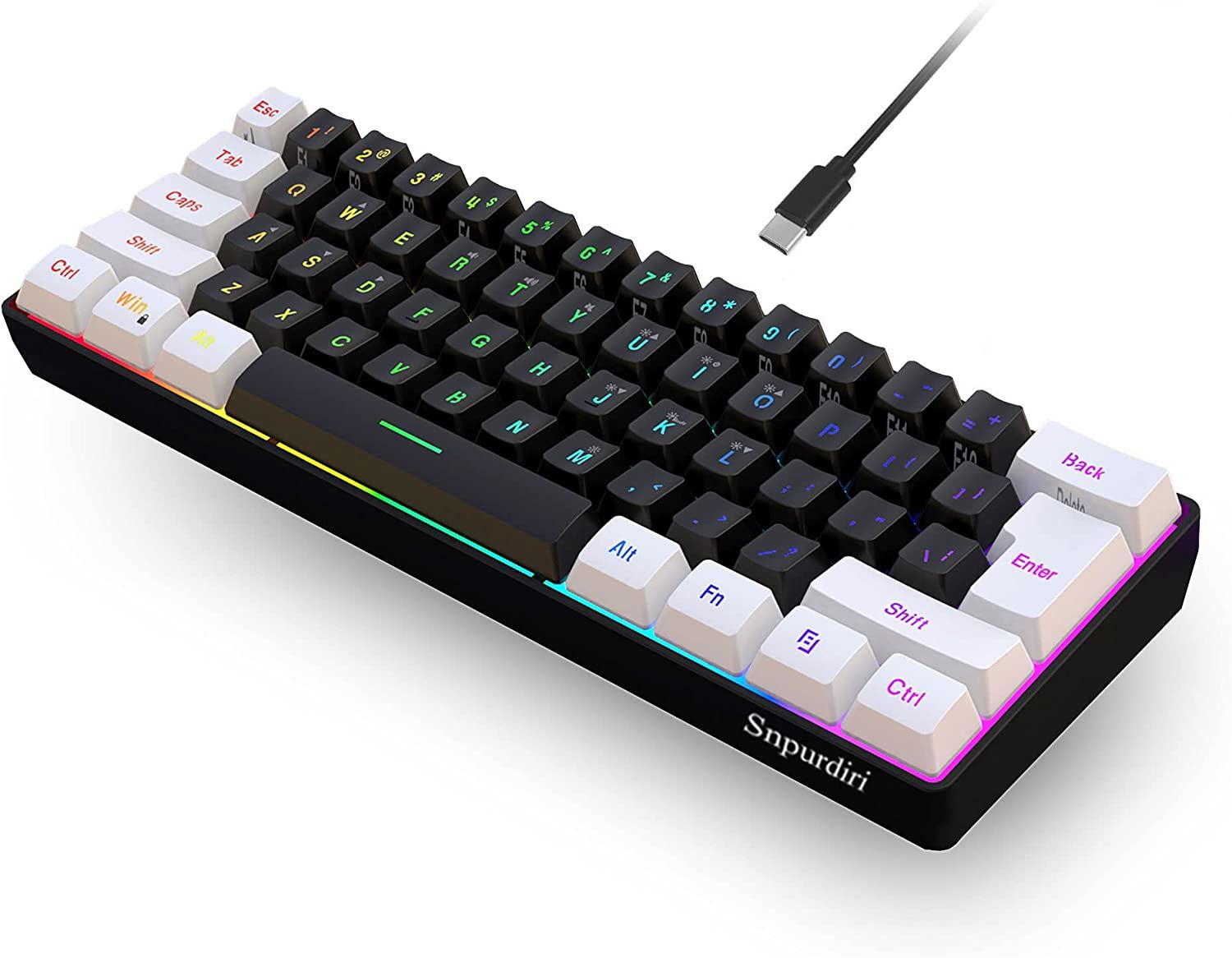 Snpurdiri Wired Gaming Keyboard