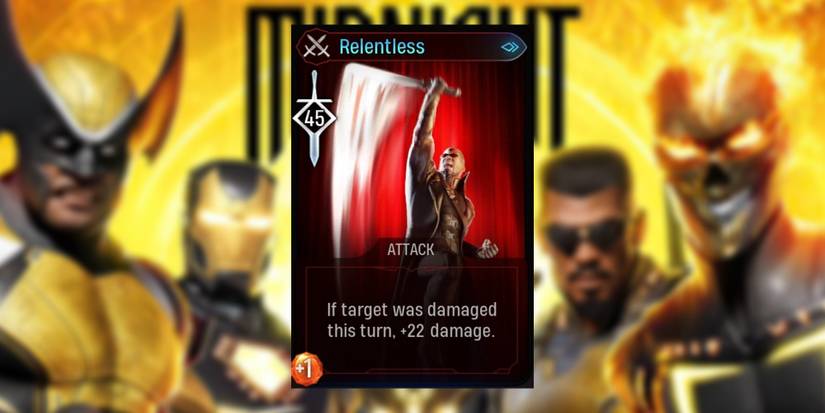 relentless card in midnight suns 
