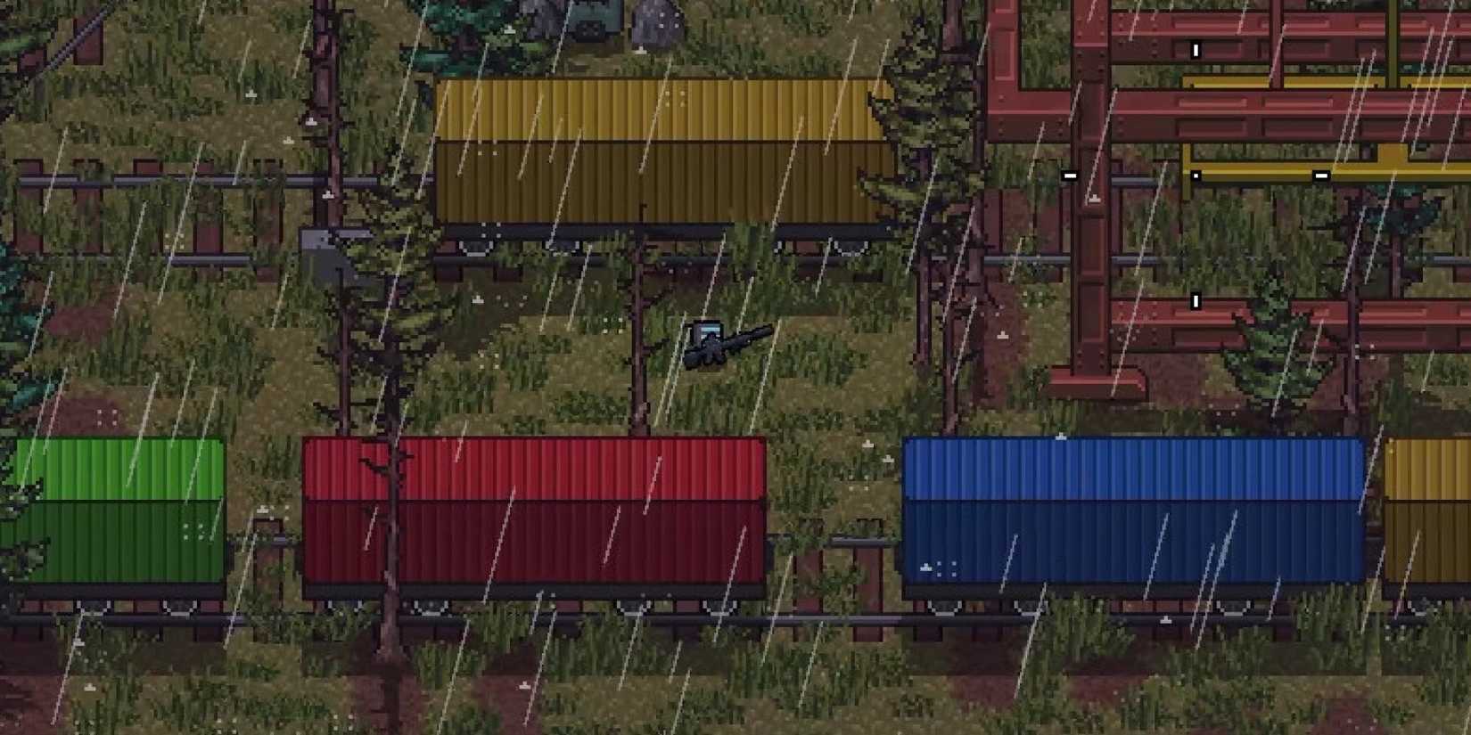 zero sievert hiding by trains 