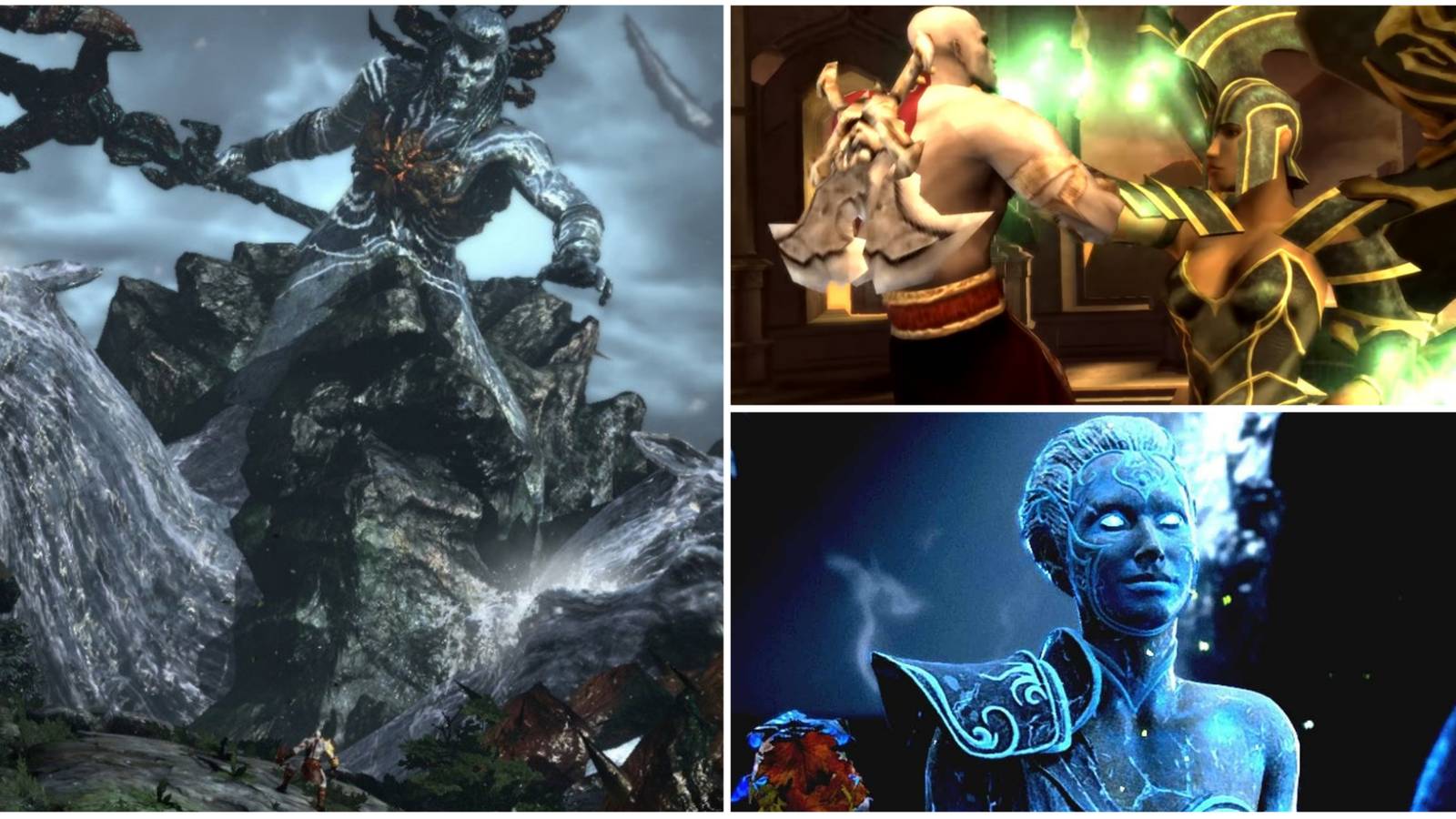 God of War Villains Who Were Good- Poseidon Persephone Athena