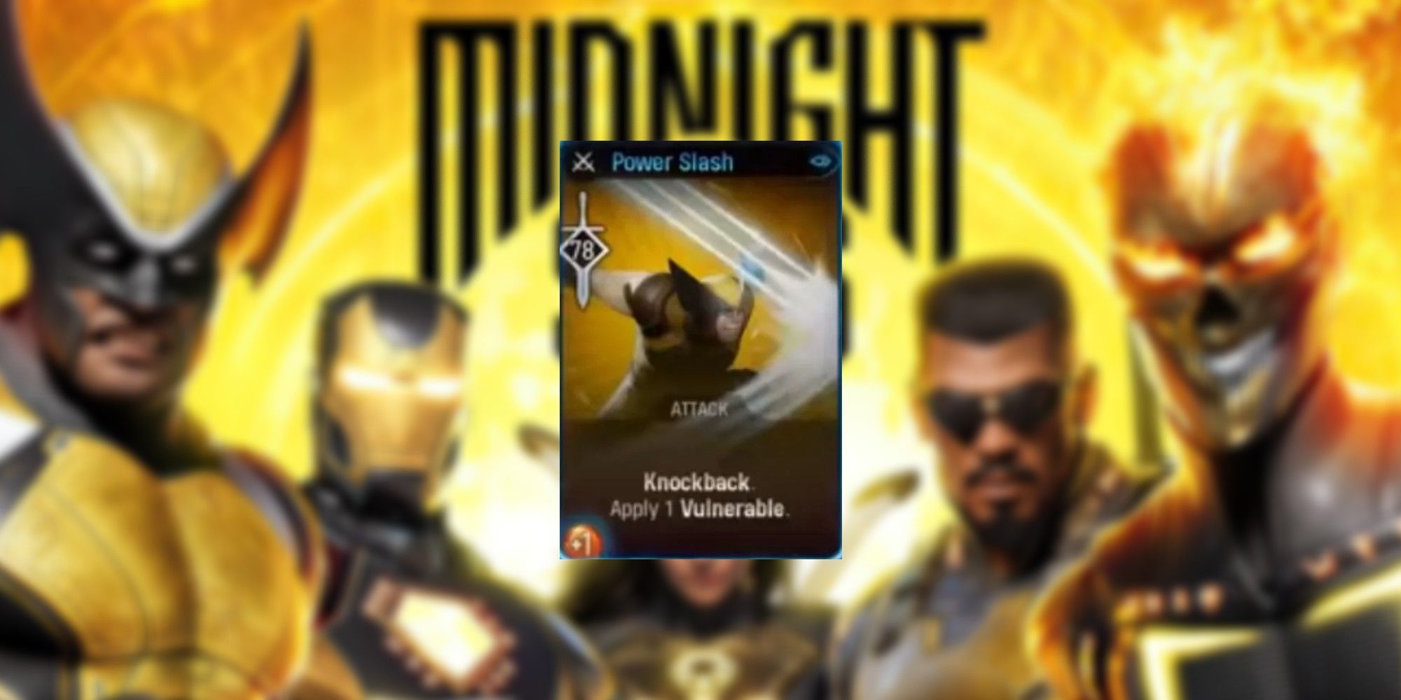 power slash card in midnight suns