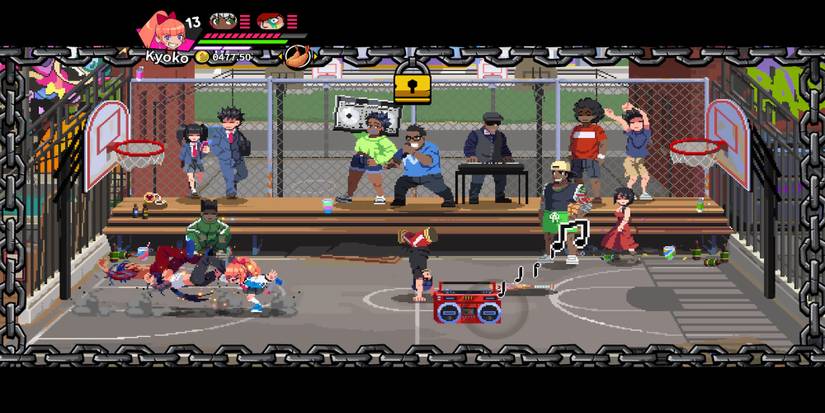 Fighting enemies in River City Girls 2