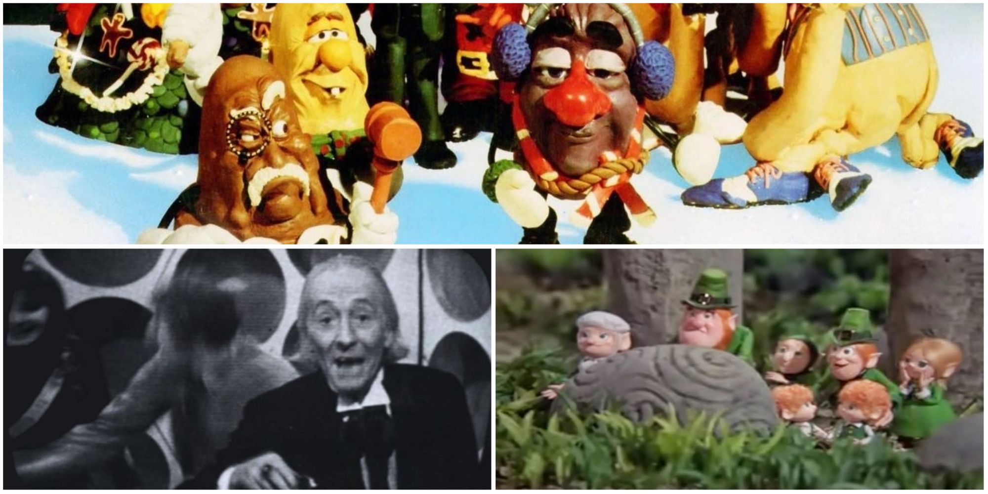 Obscure Christmas Specials- A Claymation Christmas Celebration Dr Who Feast of Steven The Leprechauns' Christmas Gold