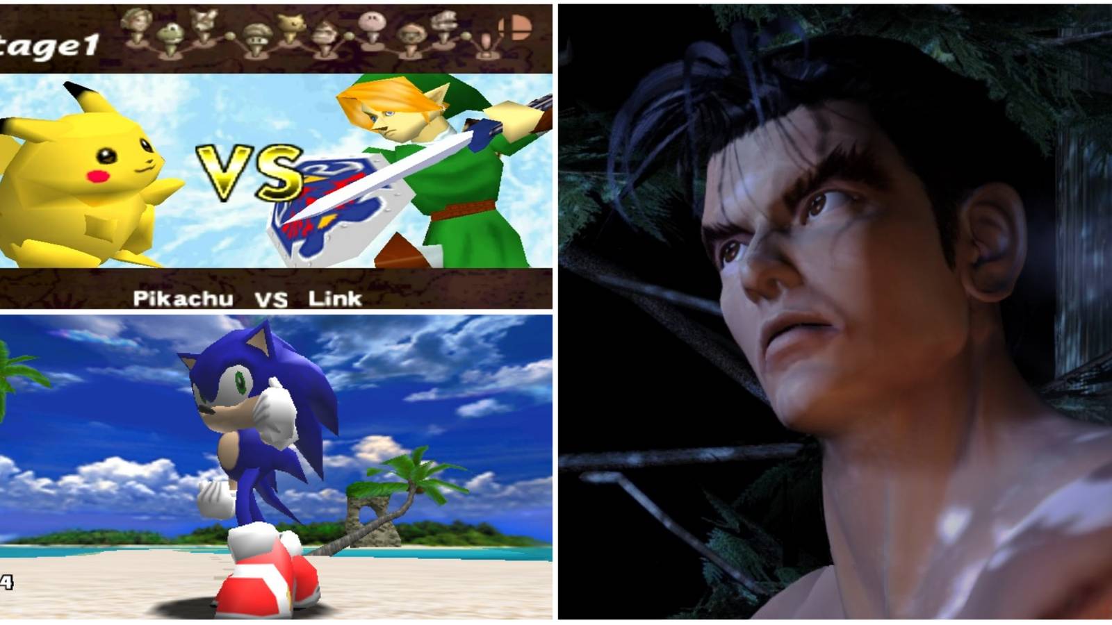 Longest Game Voice Roles- Pikachu Sonic Jin Kazama